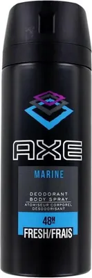 Obrázek produktu pro Dezodorant Axe Marine s Rozprašovačem, 150ml - Mužská vůně mořského větru, 24h ochrana proti pachu