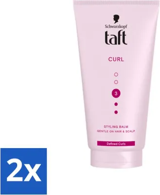 Zdjęcie produktu dla Taft - Styling Balm Curl - Hold 3 - Zdefiniowane loki - 150 ml - Value pack - 2 szt