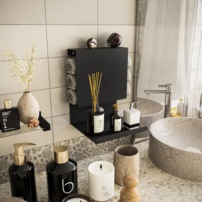 Obrázok produktu pre Skye Decor, Polica - Nunino (?ierna)
