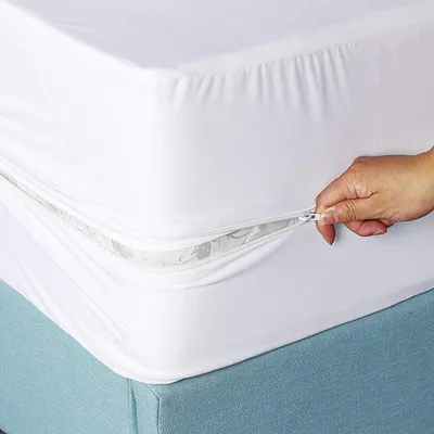 Obrázok produktu pre Vodotesný matracový poťah so zipsom, 70x140 cm, pre detskú postieľku