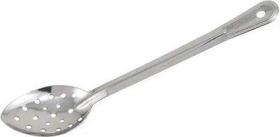 Produktbild von Edelstahl-Servierlöffel mit Lochstechung - 38 cm - für das Servieren von Lebensmitteln