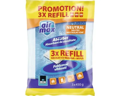 Obrázok produktu pre Pohlcovač vlhkosti Air Max Neutral 3x450 g