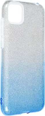 Produktbild von König Design Hülle kompatibel mit Huawei Y5p Kunststoff Soft Handyhülle - Handy Case Blau