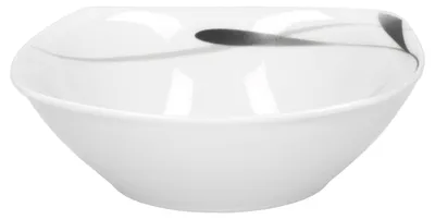 Zdjęcie produktu dla Salaterka na płatki śniadaniowe Lima 14,2 cm porcelana biała z dekoracją