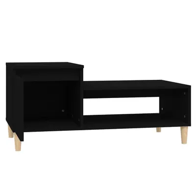 Obrázek produktu pro vidaXL Konferenční stolek černý 100x50x45 cm Dřevěný materiál