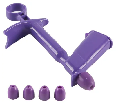 Perlenapplikator mit 4 Kugeltüllen (3-6 mm) für Fondant & Torten