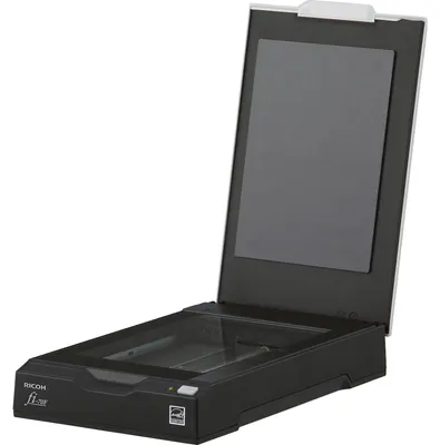 Produktbild von Ricoh ImageScanner fi-70F Flachbettscanner - 600 dpi Optische Auflösung - Schwarz - 24-bit Farbtiefe - 8-bit Graustufen - Farbe, Monochrom, Graustufen Scannen - Führerschein, Passport, Kreditkarte - USB