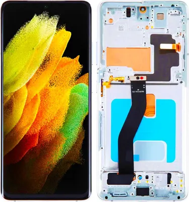 Obrázek produktu pro LCD displej a dotykové sklo, náhradní displej pro Samsung Galaxy S21 Ultra 5G (SM-G998B) OLED, náhradní díly pro smartphone
