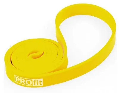 Productafbeelding van ProFit - "Power" weerstandsband PP13611 (universele maat) (geel)