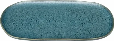 Produktbild von Leonardo Servierplatte Matera, Servierteller, Keramik, Blau, 32 x 18 cm, 022847