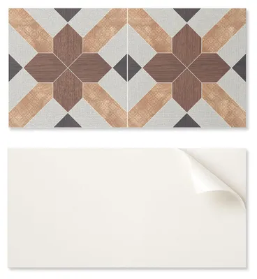 Obrázok produktu pre Vinylová doska s potlačou – dekorácia do spálne, rozmer 120 x 60 cm, geometrický vzor s motívom