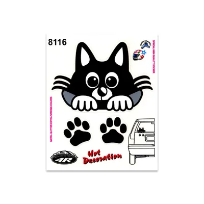 Produktbild von Sticker Kätzchen für Auto 14 x 16 cm