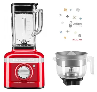 Produktbild von KitchenAid K400 Standmixer Saftpaket Liebesapfelrot