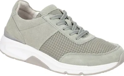 Produktbild von Gabor ROLLINGSOFT Damenschuhe - sportliche Schnür- Halbschuhe grün Freizeit NEU