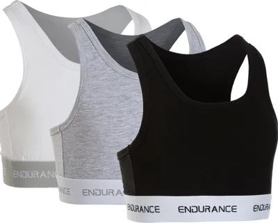 Immagine prodotto di Reggiseno sportivo ENDURANCE set di 3 Vibow Jr. con fascia sottoseno larga 8881 Multi Colour 152/164