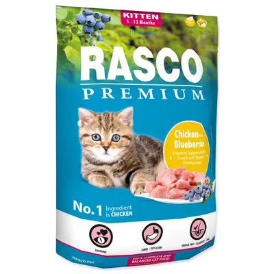 Image de Granulés Chaton poulet aux myrtilles 400 g