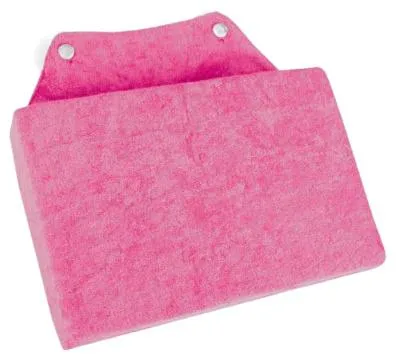Obrázok produktu pre Vankúš do vane 16x25 cm, farba: ružová