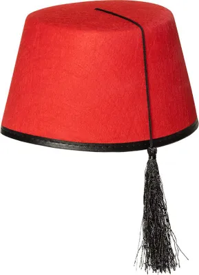 Immagine prodotto di Cappello fez turco ottomano rosso Nuovo Carnevale