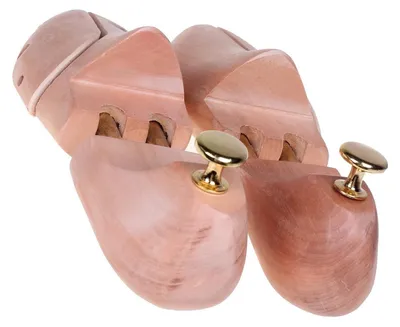 Image de Solidchoice - Étendeurs de chaussures en bois naturel pour femmes et hommes
