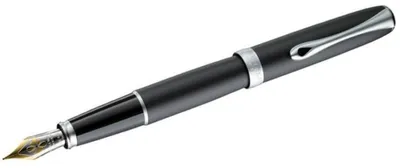 Produktbild von Füllhalter Excellence A2 lapis schwarz matt chrom 14 kt B