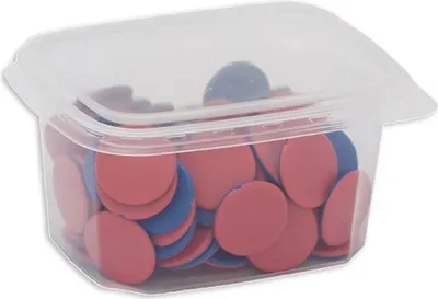 Produktbild von TimeTEX Set Material-Boxen aus Kunststoff, 10 Stück, 86x112x56 mm