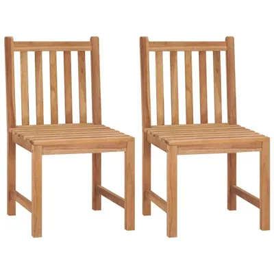 Immagine prodotto di vidaXL Sedie da giardino 2 pz. Legno massiccio di teak