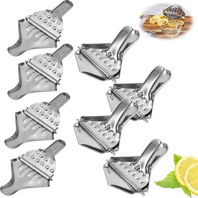 Produktbild von Famanu Citruspressen Set aus Edelstahl - 8 Stück