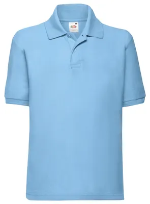 Produktbild von KIDS 65/35 POLO  | Kinder Poloshirt aus pflegeleichtem Polyester-Baumwoll-Mix, langlebig & bis 60 °C waschbar, Jungen & Mädchen