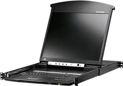Zdjęcie produktu dla ATEN KL1516AiN, 48,3 cm (19"), LCD, USB, PS/2, USB, PS/2, VGA, Niemiecki