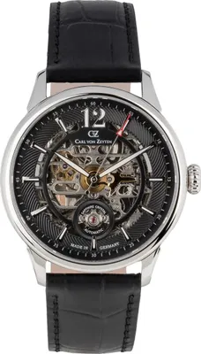 Produktbild von Carl von Zeyten Herrenuhr Carl von Zeyten Schramberg Skeleton Limited Edition Herrenuhr CarlvonZeyten-CVZ0080BKS