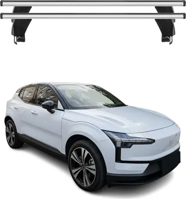 Produktbild von Menabo Dachträger Grundträger für Volvo EX30 2023-2025 Alu Grau 2tlg