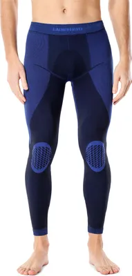 Produktbild von Ladeheid Herren Funktionsunterwäsche Lange Unterhose Thermoaktiv (Schwarz/Marineblau-2, XXL)