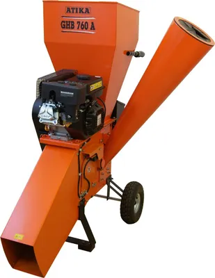 Produktbild von ATIKA GHB 760 A Gartenhäcksler Holzhäcksler Schredder, 4-Takt Benzin für Äste, Gartenabfälle