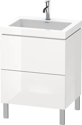 Produktbild von Duravit Duravit Waschtischunterbau L-CUBE WT Vero Air 698x600x480mm 1 HL we hgl