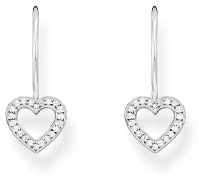 Produktbild von Thomas Sabo Ohrringe Ohrhänger Damen Herz Zirkonia Silber SCH150348