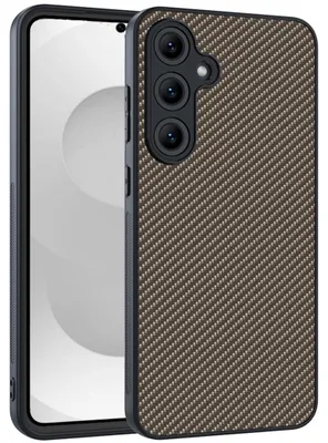 Immagine prodotto di Custodia per cellulare con stampa effetto fibra di carbonio per Samsung Galaxy S26 5G, custodia protettiva in TPU