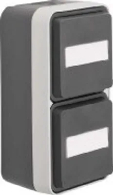 Obrázek produktu pro Berker 47703555, Typ F, DIN lišta, Šedá, Termoplastik, IP55, 250 V