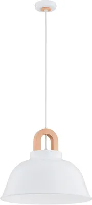 Obrázek produktu pro Závěsné svítidlo VAYPER, bílo-zlaté s světlým dřevem, 1xE27x15W, rozměry: 90x40x40 cm, IP20, Alfa