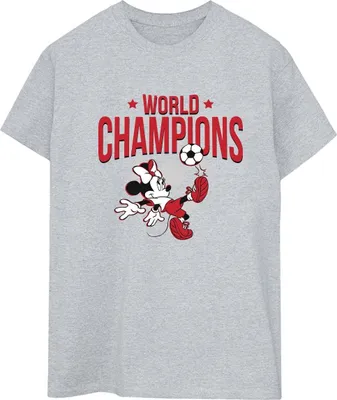 Produktbild von Disney - "World Champions" T-Shirt für Damen BI38638 (M) (Grau)
