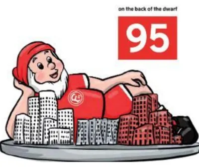 Produktbild von Fortuna Düsseldorf Gartenzwerg "Medienhafen"