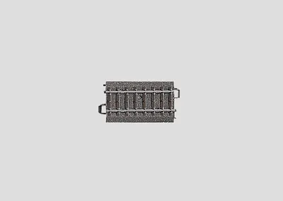 Image de Märklin Voie C (avec ballast) 24064 Voie droite 64.3 mm - 10 pièces (24064)