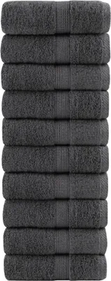 Obrázek produktu pro Prémiové mycí utěrky SOLUND 10 ks antracitové 30x30 cm 600 g/m²