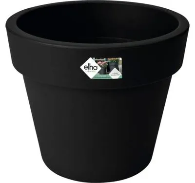 Produktbild von elho green basics top planter 47cm Übertopf - lebhaft schwarz
