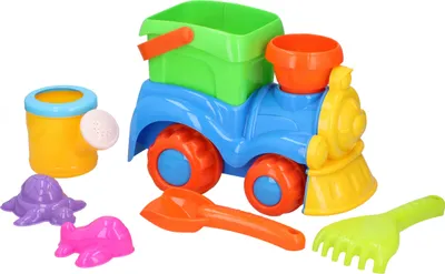 Produktbild von Eddy toys - Sandbox toy set 8 pcs. Train