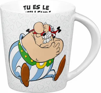 Obrázek produktu pro Könitz Hrnek Tu es le meilleur, francouzský, šálek, hrnek na kávu, porcelán, barevný, 380 ml, 11 1 134 2588