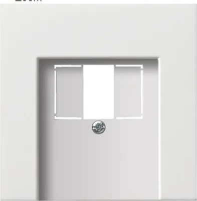 Produktbild von GIRA 0276112 - Weiß - konventionell - 1 Stück(e)