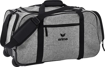 Produktbild von Erima Travel Line Sportsbag Trolley Sport - und Reisetasche grau/schwarz 7231901, Größe:M