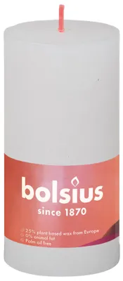 Productafbeelding van Bolsius Rustiekkaars 100/50 Cloudy White (1 stuk)