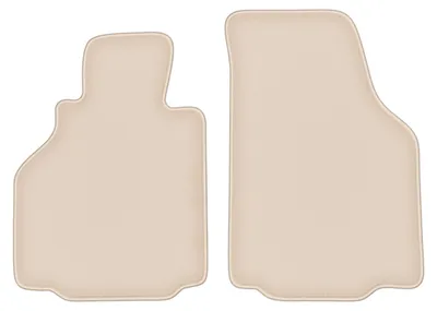 Produktbild von DURBAN Beige Velours-Fußmatten vorne für Porsche Boxster (typ. 986) Coupé, Cabrio (1997-2004)