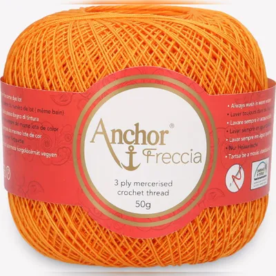 Image de Anchor Freccia 16 – Fil de coton fin pour le crochet en filigrane (couleur 00314)
